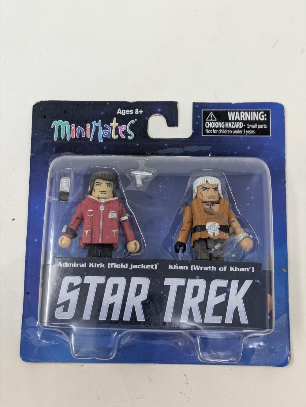 Star Trek MiniMates Admiral Kirk & Khan 2013